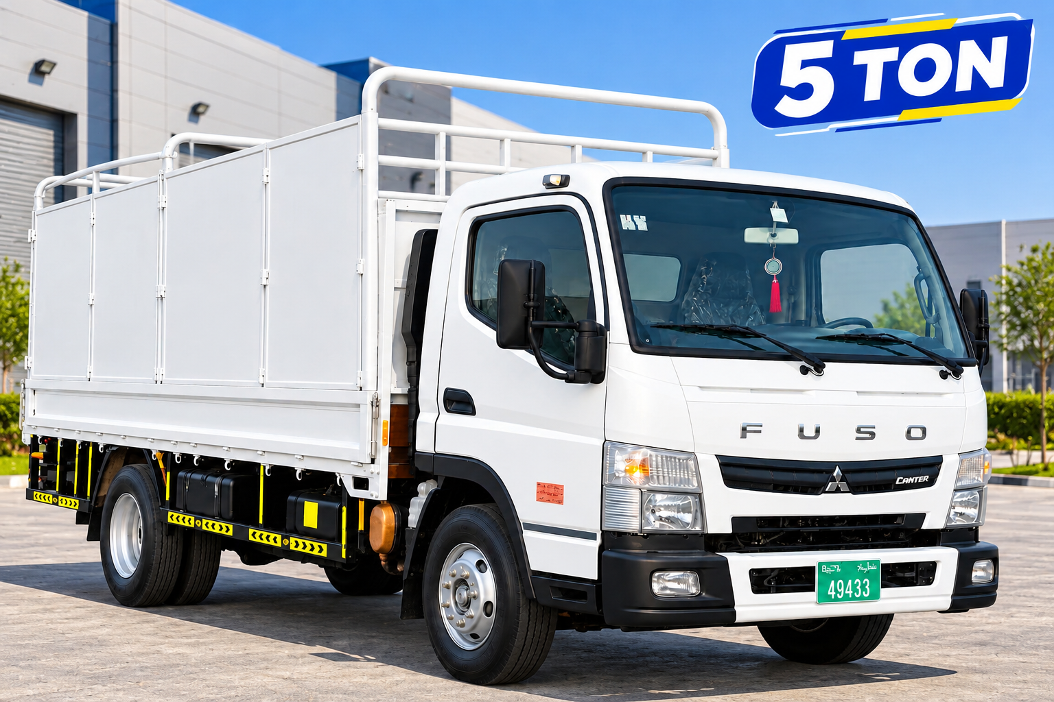 Home 5 ton Fuso Canter rental truck